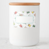 Bug Birthday Party Food Labels Voedselcontainer Etiket (Voorkant)