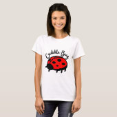 Bug de câlin Ladybug | T-Shirt Design Cute & Cosy (Devant entier)
