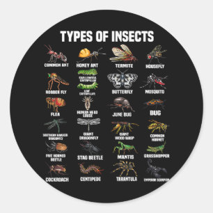 Bug Enthusiast - Mannen, Vrouwen, & Kinder Funny I Ronde Sticker