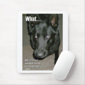 Bug-eyed hond muismat (Met muis)