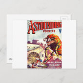 Bug Eyed Monster Briefkaart (Voorkant / Achterkant)