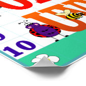 Bug Eyes & Wings ABC's & 123's Poster (Coin)