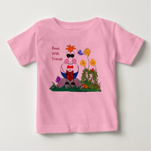 Bug Eyes & Wings lezen met het T-shirt van de vrie