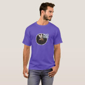 Bug Free - T-Shirt noir de base pour hommes (Devant entier)