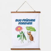 Bug Friends Forever Hangend Wandkleed (Voorkant)