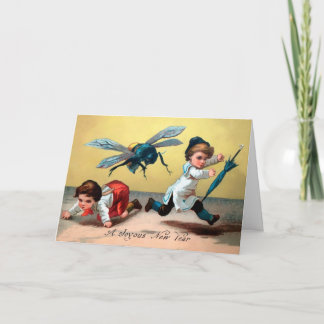  Bug Holiday Card Feestdagen Kaart