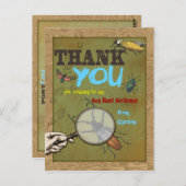 Bug Hunt Bedankt Briefkaart (Voorkant / Achterkant)