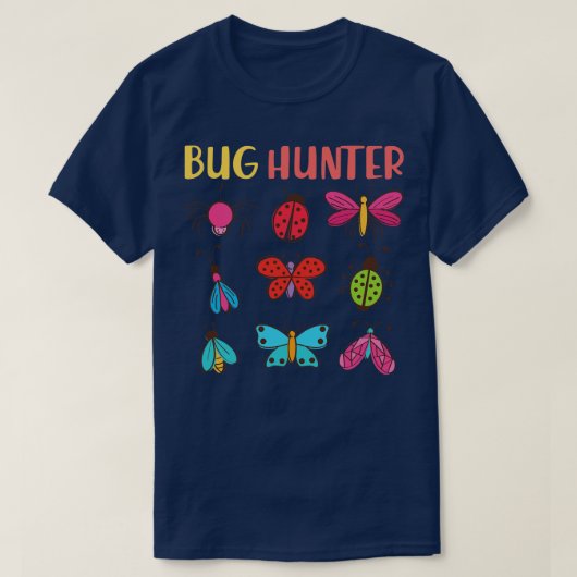 Bug Hunter 1 T-shirt (Design voorkant)