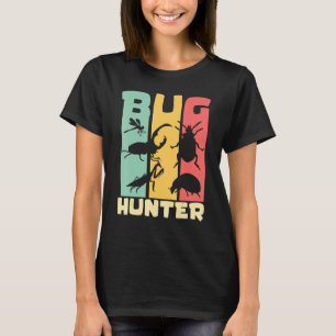 Bug Hunter Entomologist Insect for Boys Girls Kind T-shirt