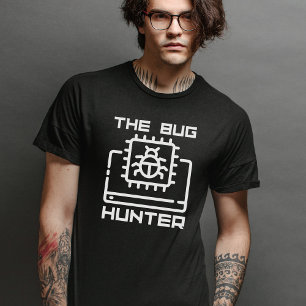 Bug Hunter, Web Developer, Grappige Informatica T-shirt