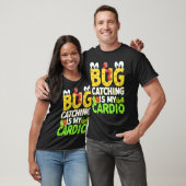 Bug Insectenwetenschap Bug vangen is mijn Cardio T-shirt (Unisex)