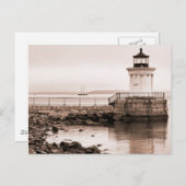 Bug Light, Portland Breakwater Light Briefkaart (Voorkant / Achterkant)
