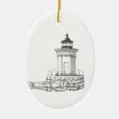 Bug Light-schets Keramisch Ornament (Voorkant)