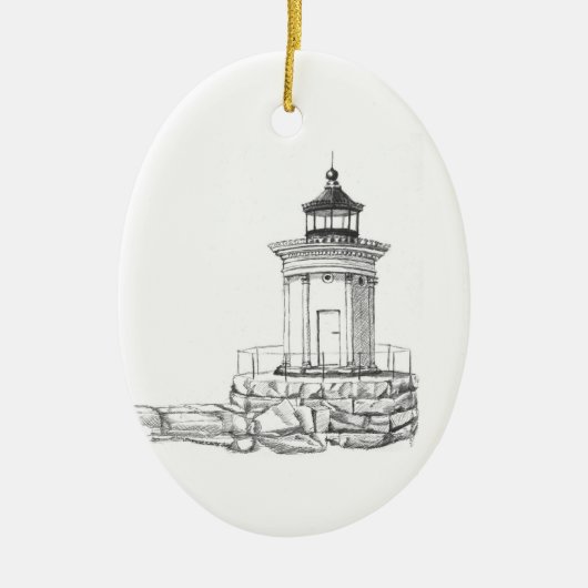Bug Light-schets Keramisch Ornament (Voorkant)