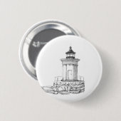 Bug Light-schets Ronde Button 5,7 Cm (Voorkant /achterkant)