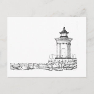 Bug Light Sketch Briefkaart