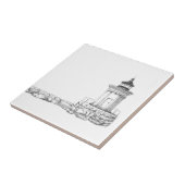 Bug Light Sketch Tegeltje (Zijkant)