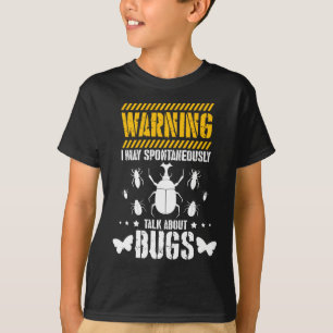 Bug Lover Insects Funny Entomologist T-shirt