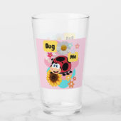 Bug me: lieveheersbeestje glas (Achterkant)