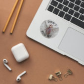 Bug me niet over Cockroach Meme Ronde Sticker