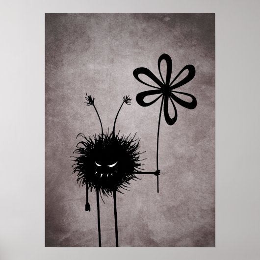 Bug  met boze ventilator poster (Voorkant)