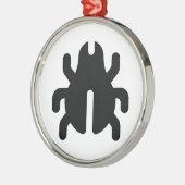 Bug Metalen Ornament (Links)