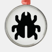 Bug Metalen Ornament (Voorkant)