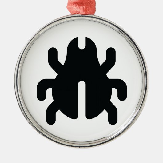 Bug Metalen Ornament (Voorkant)