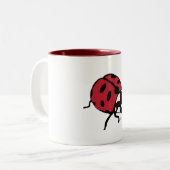 Bug Mug Tweekleurige Koffiemok (Voorkant links)