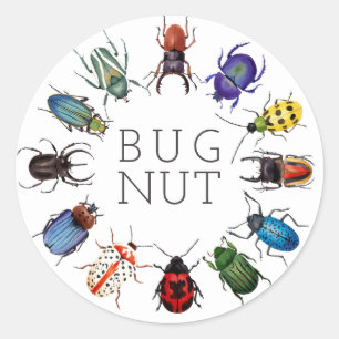 Bug Nut Classic Ronde Sticker