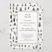 Bug of Insect Theme Birthday Party (Voorkant / Achterkant)