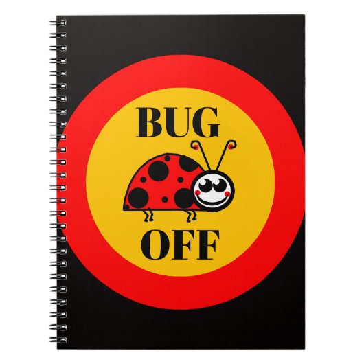 Bug Off Notitieboek (Voorkant)