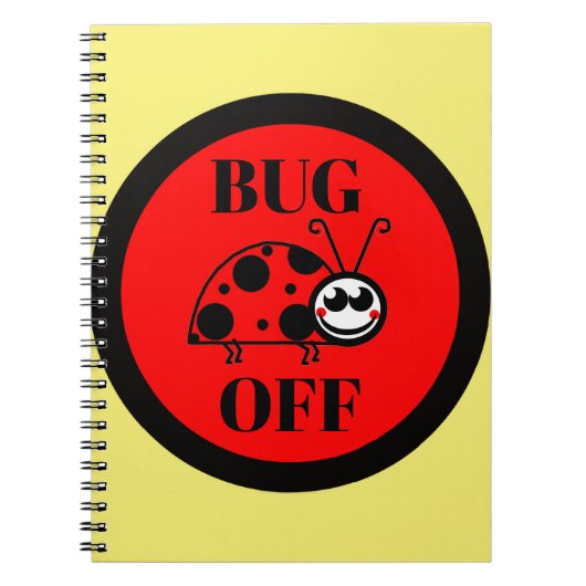 Bug Off Notitieboek (Voorkant)