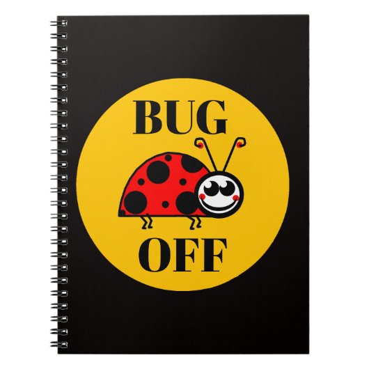 Bug Off Notitieboek (Voorkant)
