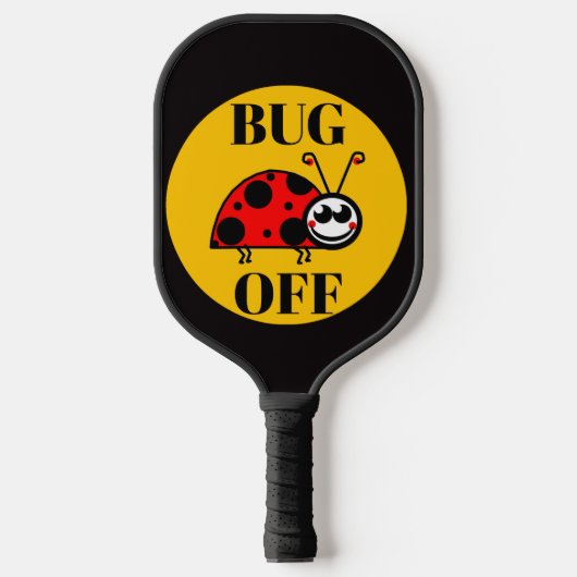 Bug Off Pickleball Paddle (Voorkant)