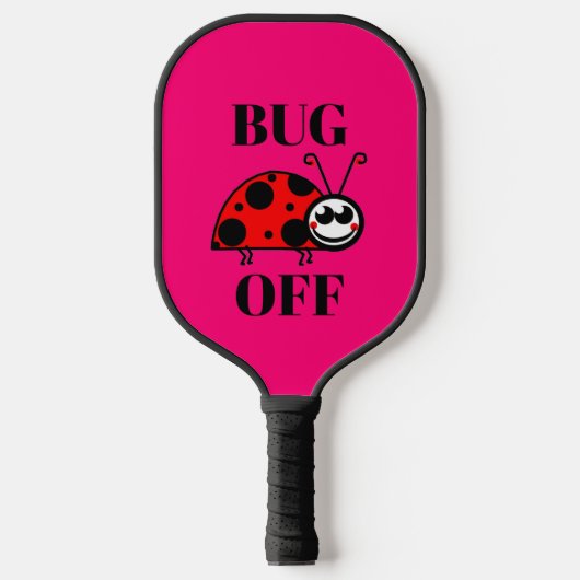 Bug Off Pickleball Paddle (Voorkant)