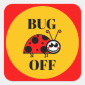 Bug Off Sticker (Voorkant)
