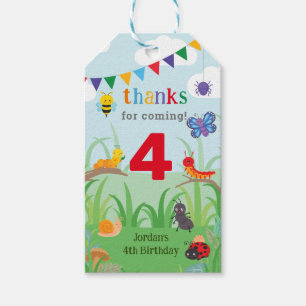 Bug Party Birthday Cute Colorful Cadeaulabel