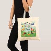 Bug Party Cute Colorful Tote Bag (Voorkant (product))