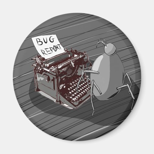 Bug Report Magneet (Voorkant)