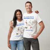 Bug Splat Motorfiets Biker Grappig T-shirt (Unisex)