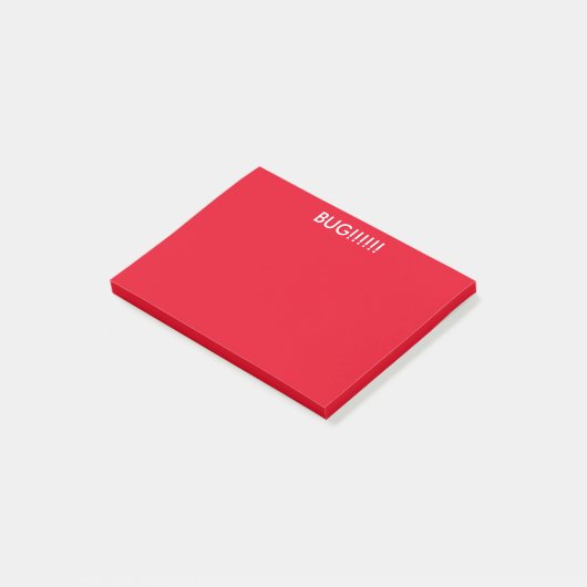 Bug! Sticky Notes (Schuin)
