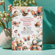 Bug - thema grillige insecten Schattigee Kinderen 