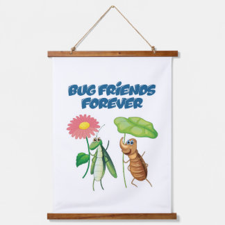 Bug Vrienden Voor Altijd Hangend Wandkleed