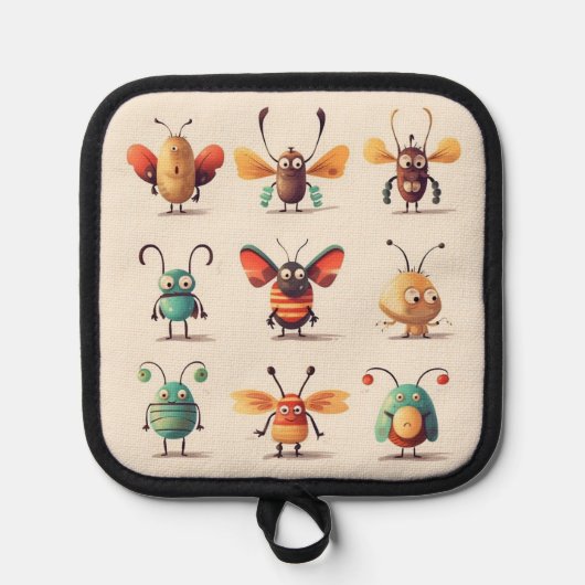 bug, wezen pottenlegger, rare insecten pot pannenlap (Voorkant)