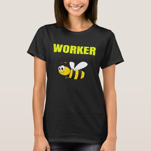 Bug Worker Bee Comical 1 T-shirt (Voorkant)