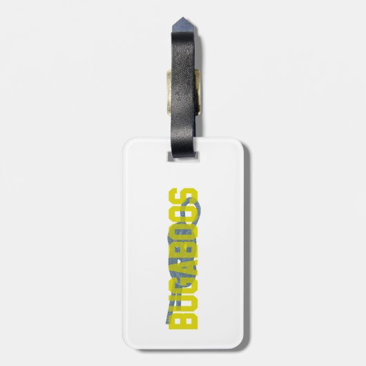 Bugaboos Figuur 8 Klimaatverandering Bagagelabel (Achterkant verticaal)