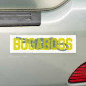 Bugaboos Figuur 8 Klimaatverandering Bumpersticker (Op auto)