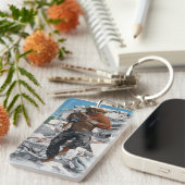 Bugbear Hero Child Rescue Fantasy Acryl Sleutelhan Sleutelhanger (Voorkant Rechts)