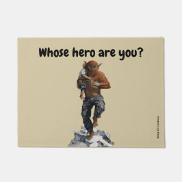 Bugbear Hero Redding Kind Fantasy Art Deur Mat